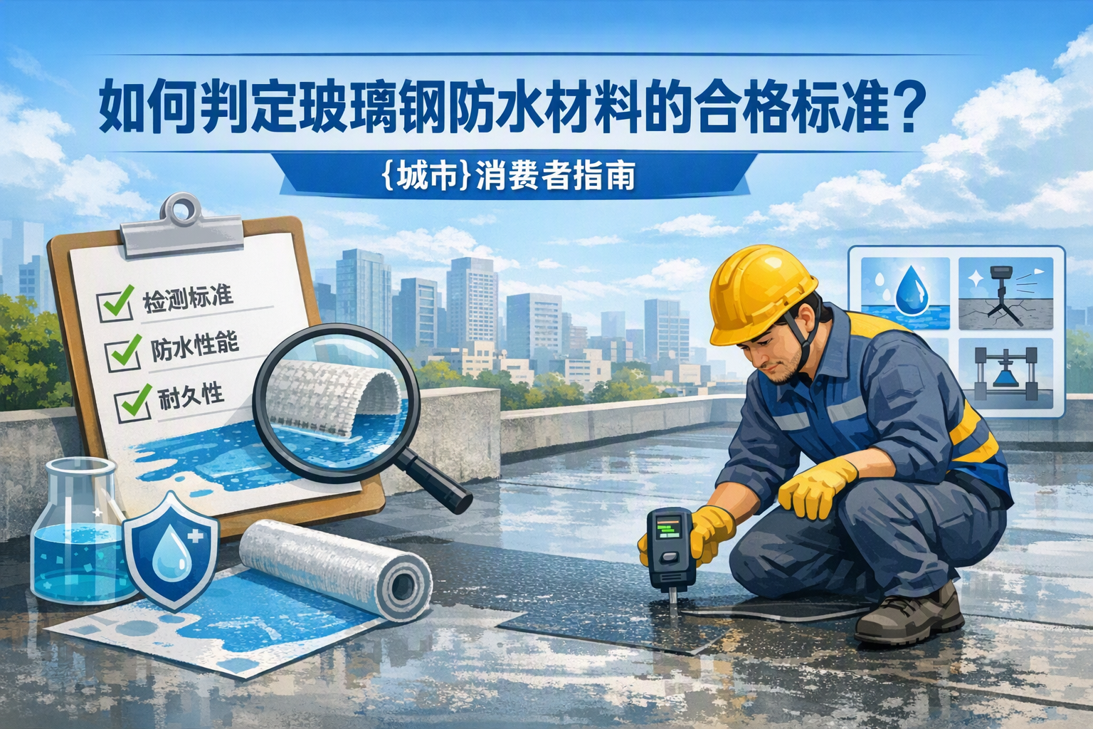 如何判定玻璃钢防水材料的合格标准? 内江 消费者指南