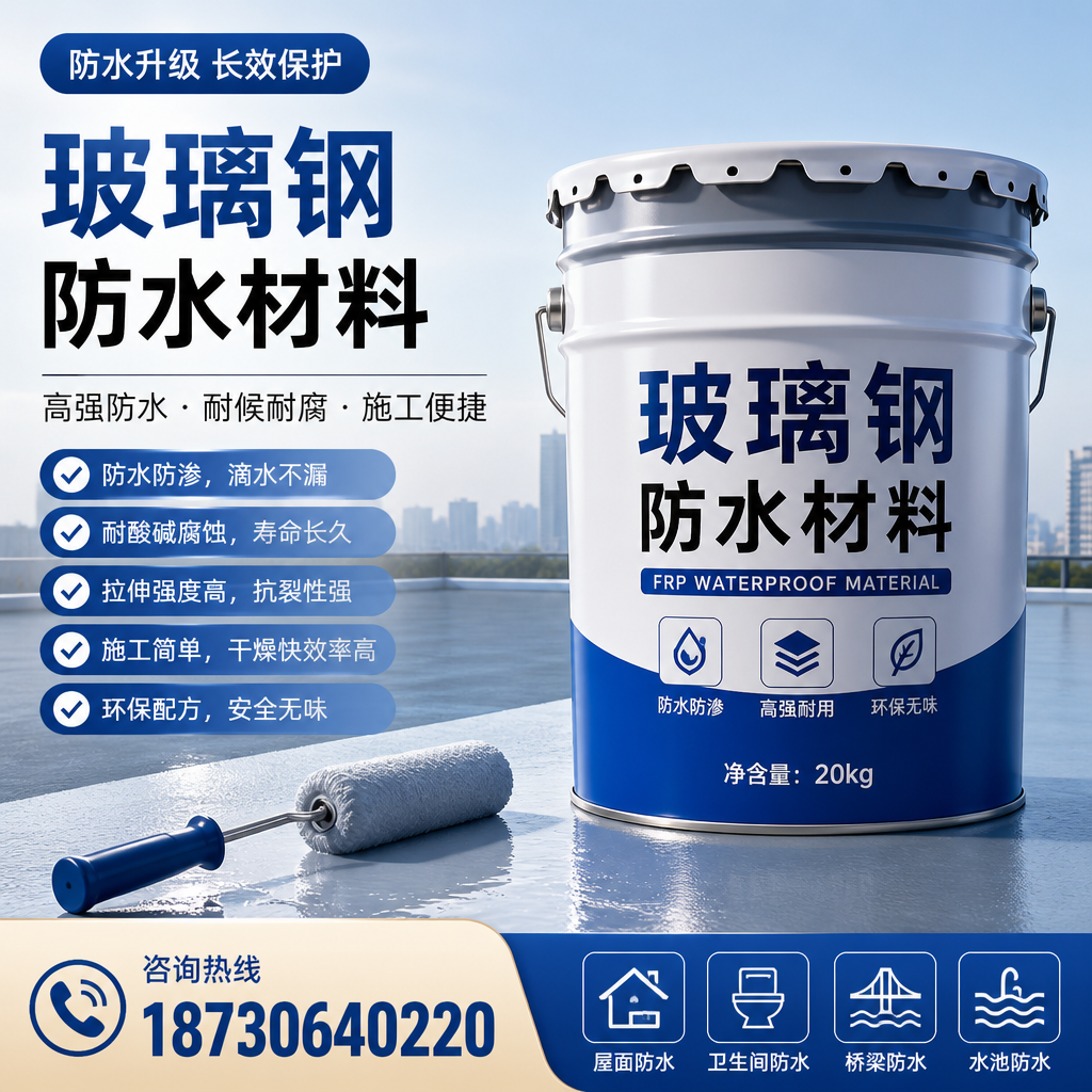 专家解析:玻璃钢防水材料的市场前景分析在 内江