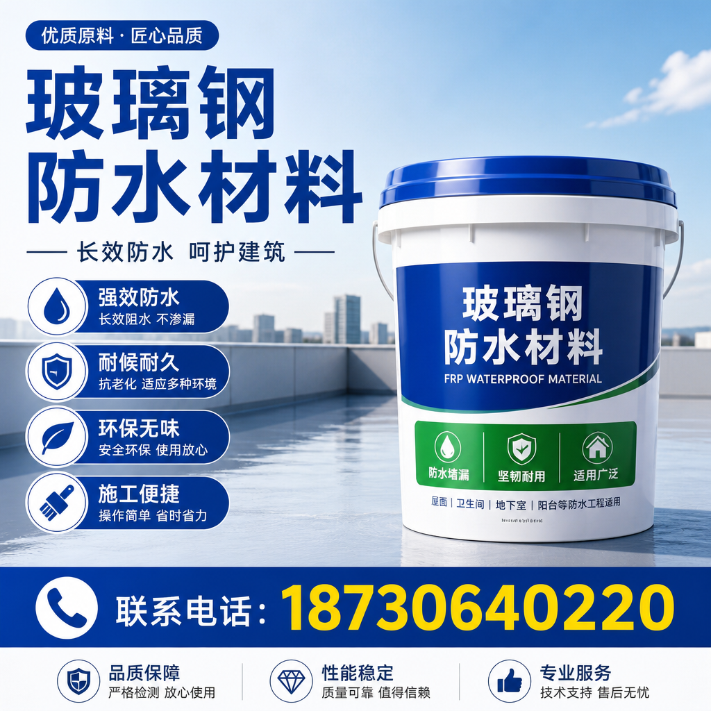 从零开始了解玻璃钢防水材料,内江 入门指南
