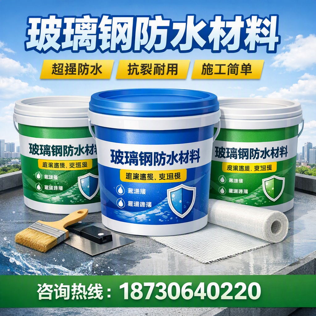了解玻璃钢防水材料的市场趋势,内江 企业不可不知